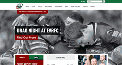 Desktop Screenshot of evrfc.co.uk