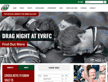 Tablet Screenshot of evrfc.co.uk